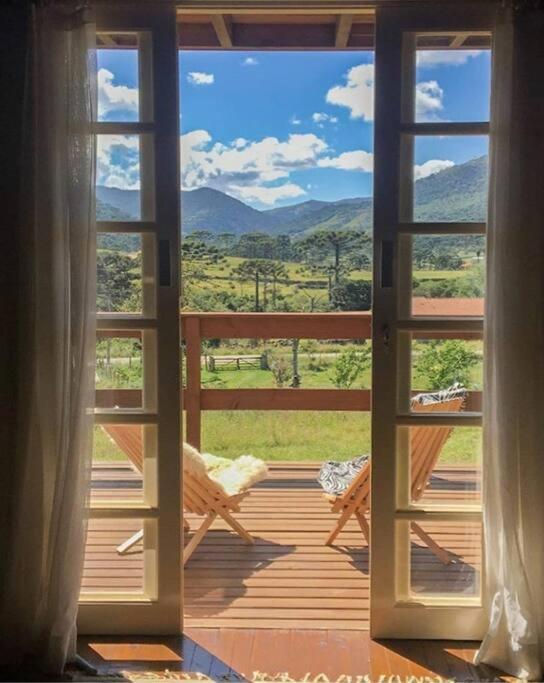 Вілла Cabana Estrela Do Ceu Urubici Mundo Novo  Екстер'єр фото